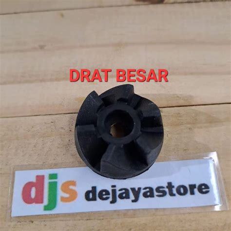 Jual Gear Upper Gigi Karet Kopel Drat Lubang Besar Blender Nasional