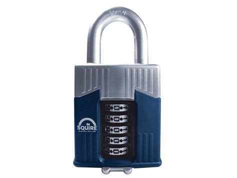 Hsqwc65 Squire Warrior High Security Open Shackle Combination Padlock