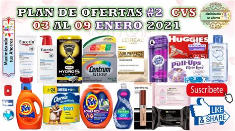 Plan De Ofertas 2 CVS 1 3 21 Al 1 9 21Incluye Ideas Oferta Gift Card