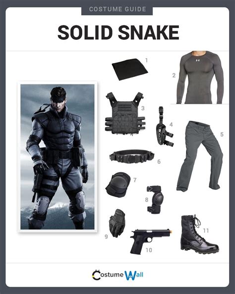 Dress Like Solid Snake From Metal Gear Solid Get Cosplay Inspiration