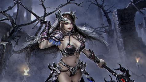 Fantasy Female Warrior Wallpapers Images 39200 The Best Porn Website