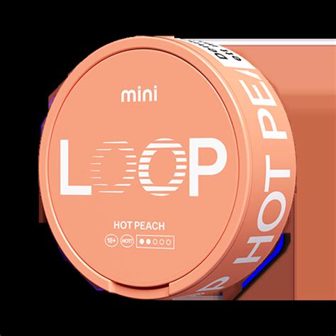 Loop Mini Hot Peach Nikoteket Se
