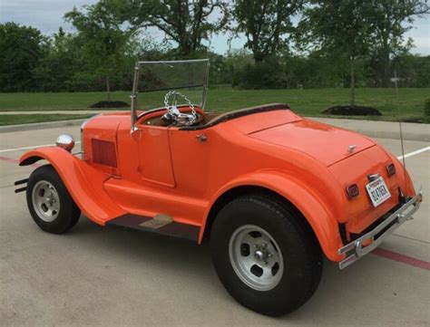 1927 Ford Roadster Steel Body Hot Rod Classic Antique Car For Sale