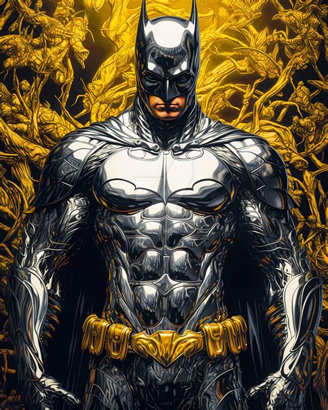 Silver Batman @Pedrojoseart by PedroJoseart on DeviantArt