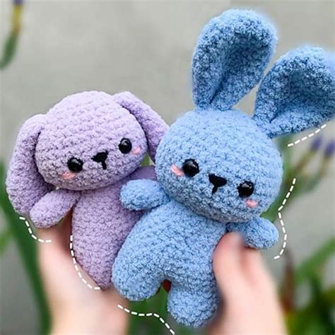 Crochet Easter Peep Bunny Free Crochet Pattern Artofit