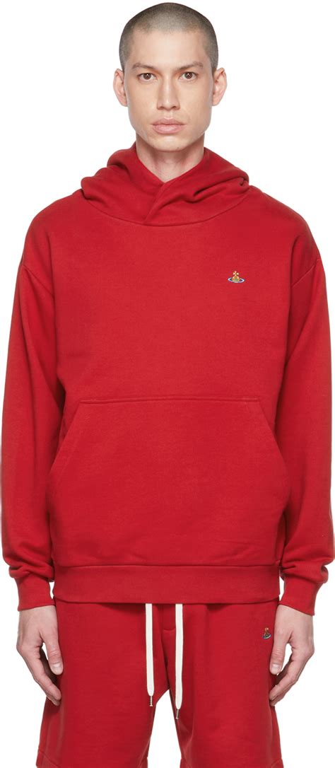 Red Pullover Hoodie By Vivienne Westwood On Sale