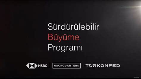 HSBC Sürdürülebilir Büyüme Program Demo Day YouTube