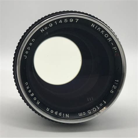 NIKKOR PC 10 5cm f2 5 Nippon Kogaku Japan ニッコール 105mm 日本光学 Sマウント