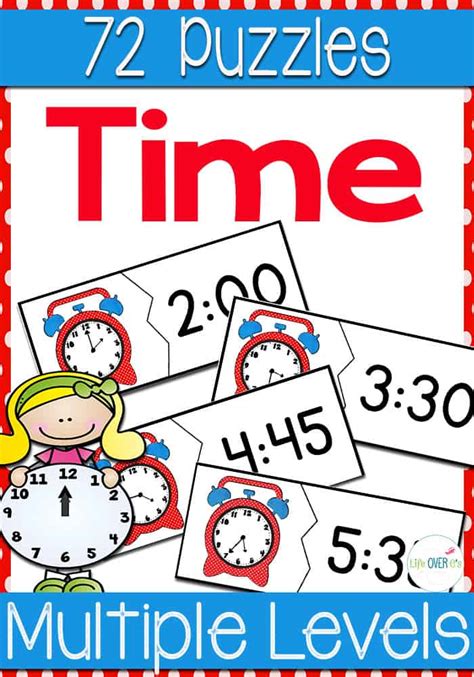 Time Puzzles 72 Puzzles With Multiple Levels