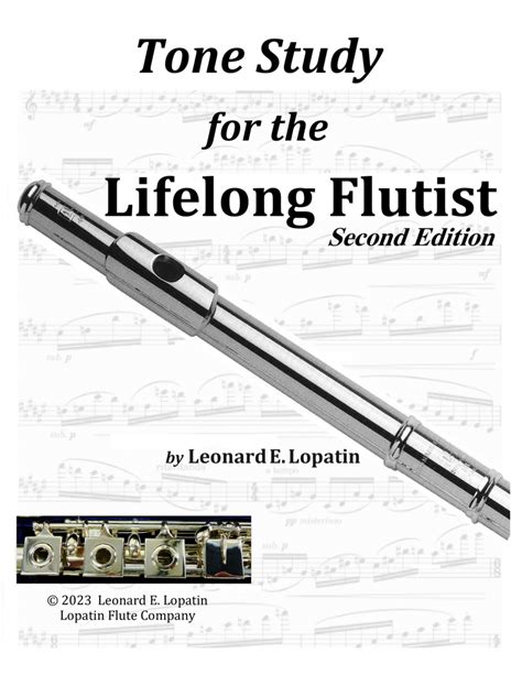 Tone Study For The Lifelong Flutist Second Edition Flute Solo