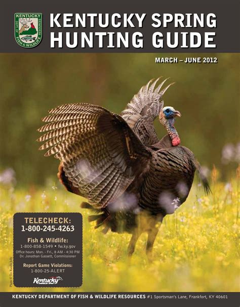 hunting guide - Kentucky Department of Fish and Wildlife Resources