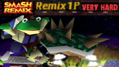 Smash Remix Classic Mode Remix 1P Gameplay With Giant Slippy VERY