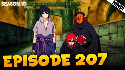 Naruto Shippuden Episode 207 Explained In हिंदी Bee Vs Kisame Youtube