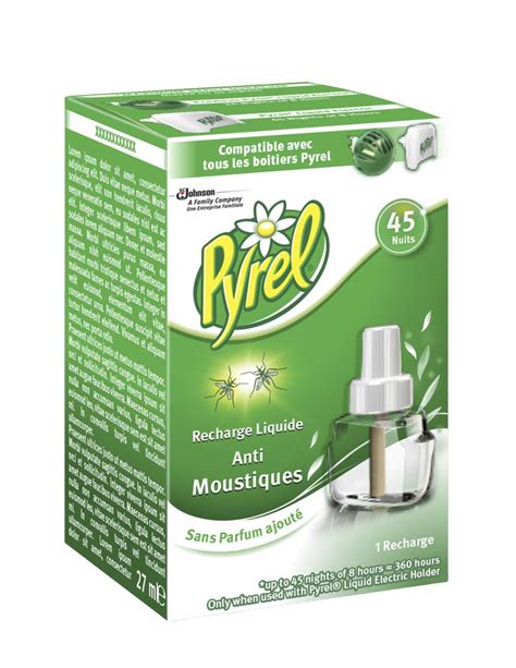 Pyrel Recharge Pour Diffuseur Lectrique Liquide Anti Moustiques