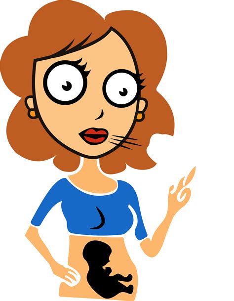 Pregnant Mom Clipart At Getdrawings Free Download