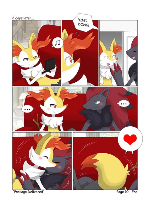 Braixen X Lucario Comic Mega Porn Pics