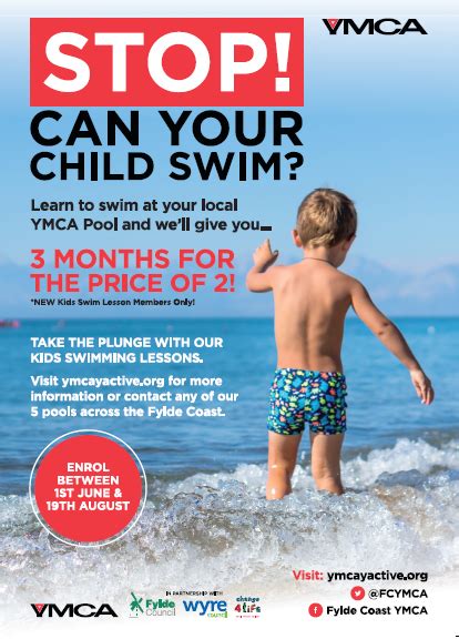 Swim Lesson Exclusive Months For The Price Of Ymca Y Active