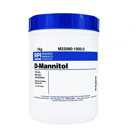 Rpi Kg Container Size Powder D Mannitol Ga M