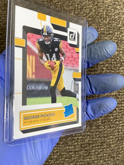 Panini Donruss Football Rated Rookie George Pickens Rc Ebay