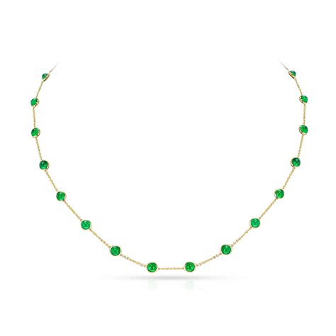 Gold And Emerald Station Necklace Available For Immediate Sale At Sotheby’s