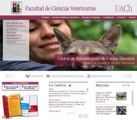 Facultad De Ciencias Veterinarias Presenta Renovado Portal Web