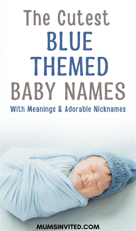 The Cutest Blue Themed Baby Names With Meaning And Adorable Pictures