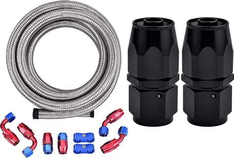 Amazon EVIL ENERGY 10AN Nylon Braided CPE Fuel Hose Kit 10FT