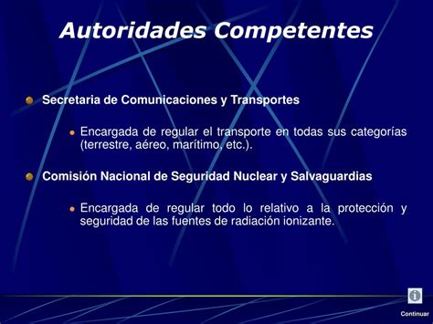 Ppt Situaci N Actual Del Transporte De Material Radiactivo En M Xico