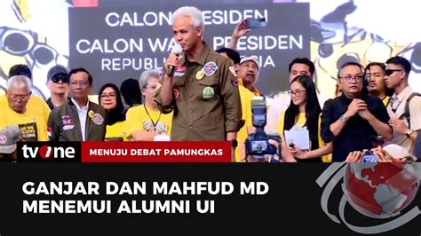 Alumni Ui Deklarasi Dukungan Untuk Ganjar Mahfud Menuju Debat