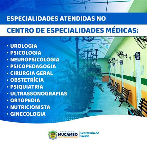 Centro De Especialidades M Dicas De Mucambo Inicia Suas Atividades