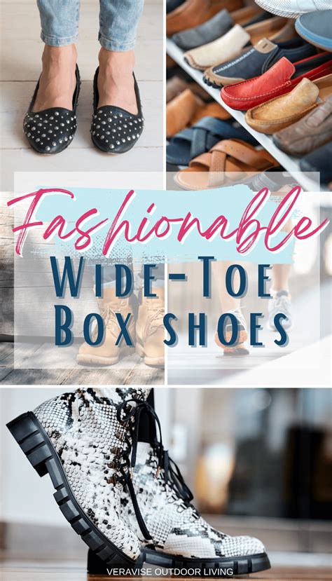 Fashionable Wide Toe Box Shoes