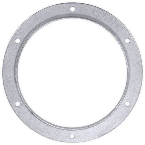 10 Inch Punched Galvanized Steel Angle Ring Piping Flange Oneida Air Systems