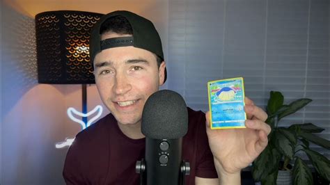 Opening Pokemon Cards Asmr Whispers And Tingles Youtube