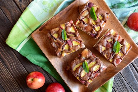 Nektarinen Biskuitkuchen Vom Blech Rezept GuteKueche Ch