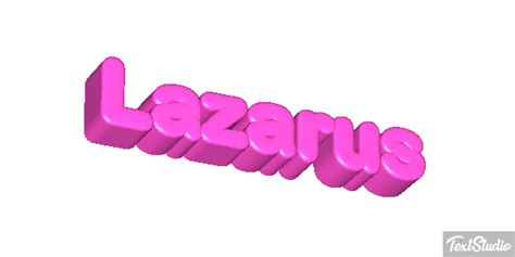 Lazarus Name Animated GIF Logo Designs