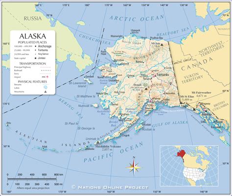 Maps: Usa Map And Alaska