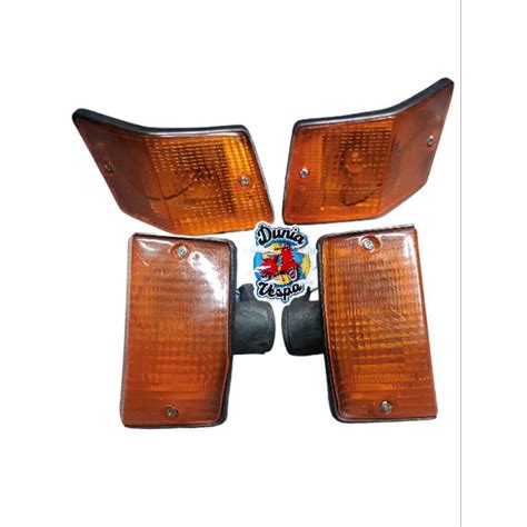 Jual Lampu Sen Set Vespa Exclusif Excel Spartan Model Standar Shopee