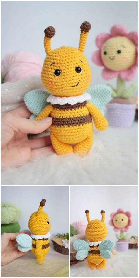 Honey Bee Amigurumi Free Pattern Crochet Amigurumi Daily