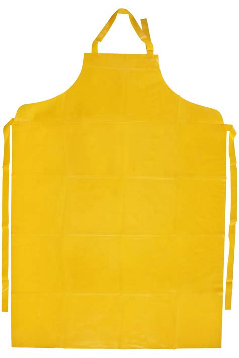 Alphatec Polyurethane 9 Mil Thick Chemical Resistant Bib Apron