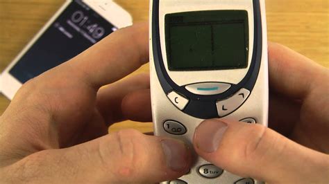 Iphone 5 Ios 7 Gm Vs Nokia 3310 Which Is Faster Youtube