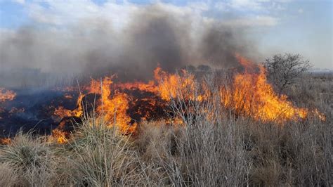 Contin A Activo El Fuego En Quebrada De La Mermela Y Punilla