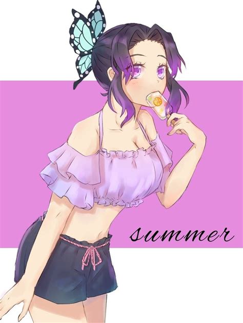 Shinobu Kocho Insect Hashira Demon Slayer Anime Kimetsu Sexiz Pix