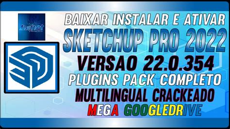 Como Baixar Instalar E Ativar Sketchup Pro 2022 Definitivo Costv