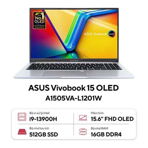 Laptop ASUS Vivobook 15 OLED A1505VA L1201W Laptop World