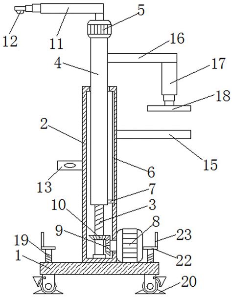 一种建筑工程垂直度检测装置的制作方法