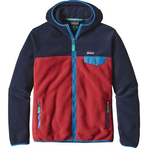 Patagonia Lightweight Synchilla Snap T Hooded Fleece Jacket Men S