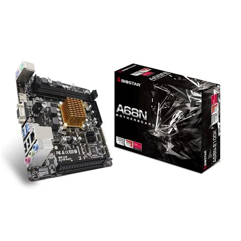 MAINBOARD เมนบอรด AMD E1 6010 PROCESSOR BIOSTAR A68N 2100K