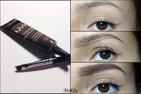 Гель для бровей Nyx Eyebrow Gel в оттенке EBG 04 Espresso и мой метод ...