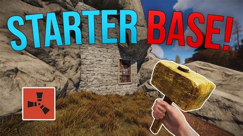 The Best Starter Base Ever Rust Trio Survival 1 Youtube