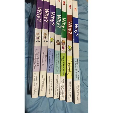 Jual Preloved Why Edu Comic Series Sejarah Dunia Shopee Indonesia